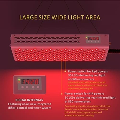 شراء 1000W LED PDT آلة العلاج بالضوء 660nm 850nm آلات العلاج بالضوء الأحمر التصنيع عبر الإنترنت