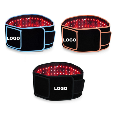 شراء 660nm 850nm LED حزام العلاج بالضوء الأحمر يمكن ارتداؤه بالقرب من أجهزة العلاج بالضوء بالأشعة تحت الحمراء التصنيع عبر الإنترنت