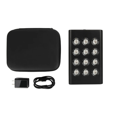 شراء ضوء العلاج LED 36w لا EMF 660nm 850nm جهاز العلاج بالأضواء الحمراء المحمول التصنيع عبر الإنترنت