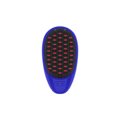 شراء تمشيط نمو الشعر تمشيط العلاج اللاسلكي الكهربائي الأحمر الأزرق LED نمو الشعر تمشيط فروة الرأس التدليك مكافحة تساقط الشعر التصنيع عبر الإنترنت
