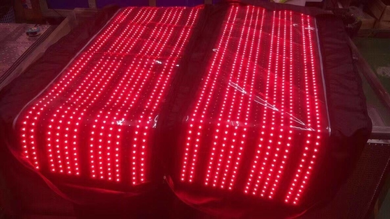 شراء AC85-265V الجهد النسيج تحت الحمراء الضوء العلاج الحزام لتخفيف الألم وتجديد الجلد التصنيع عبر الإنترنت