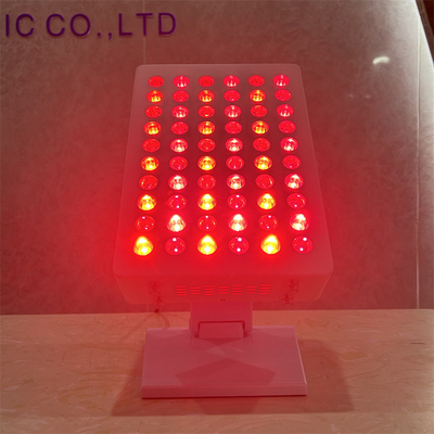 شراء آلة علاج الضوء الأحمر تحت الحمراء LED 300W مع زاوية عدسة 60 درجة رقاقة مزدوجة 660nm 850nm التصنيع عبر الإنترنت