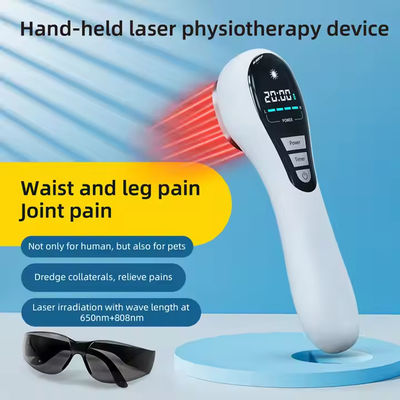 شراء Physiotherapy Instrument Cold Laser Near Infrared Light Therapy Device for Human or Pets Pain Relief, Skin Smooth التصنيع عبر الإنترنت