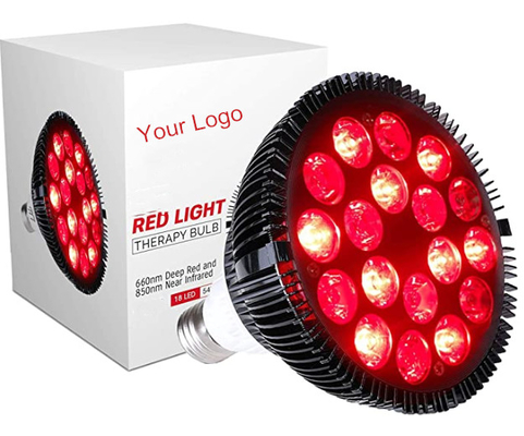54W لمبات العلاج بالضوء الأحمر 660nm 850nm LED ضوء العلاج لتجديد شباب الجلد