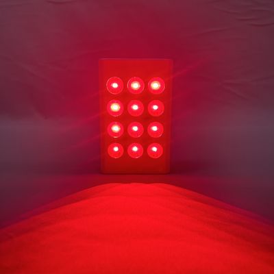 حل فقدان الوزن الكامل للجسم جهاز علاج الضوء الأحمر 60W مع 12pcs LEDs و زاوية العدسة المخصصة