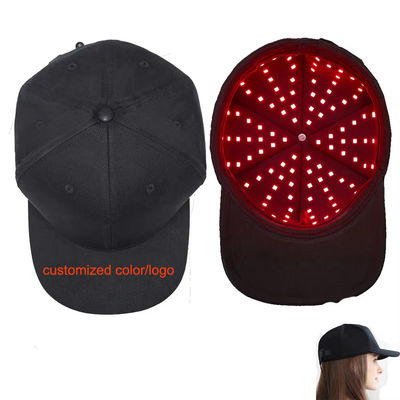 غطاء للنمو الشعر الضوئي الأحمر قابل للتضييق مجهز بـ 150 رقاقة LED 660nm/850nm/940nm
